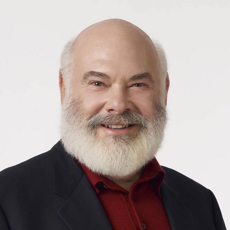 Retrato del Dr. Andrew Weil